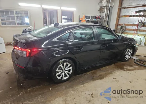 2025 Honda Civic Lx from USA, damaged, VIN 2HGFE2F25SH604093